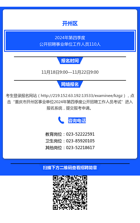 魏都区成人教育事业单位招聘公告全新发布