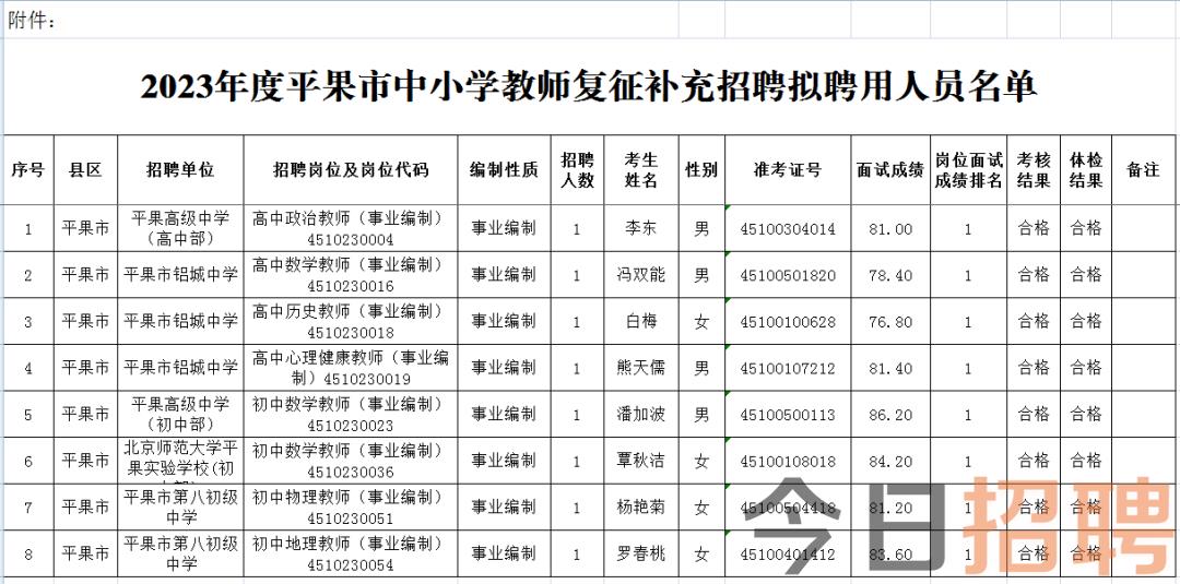 平果县小学最新招聘公告概览